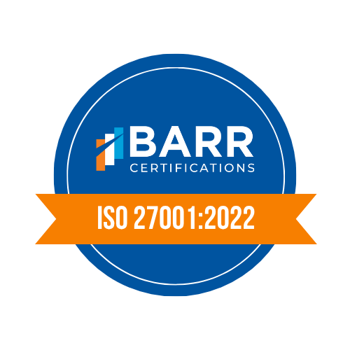BARR Certification for ISO 2700 1:2022