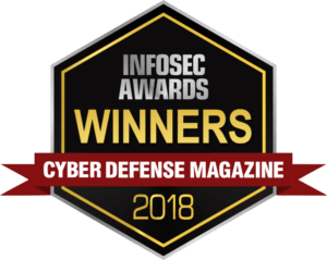 Cyber Defense Magazine Global Infosec Awards winner 2018