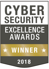 Cyber Security Excellence Award winner 2018