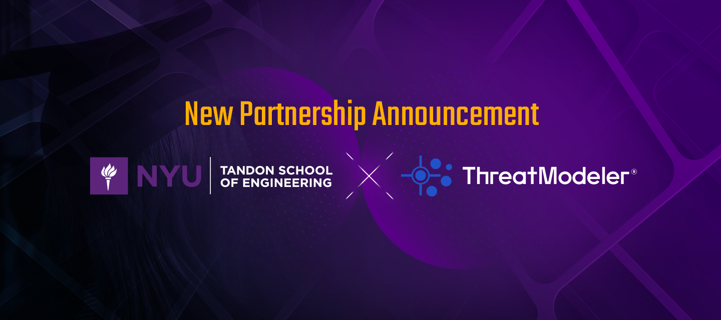 Nyu X Threatmodeler Partnership Annoucement Community Banner